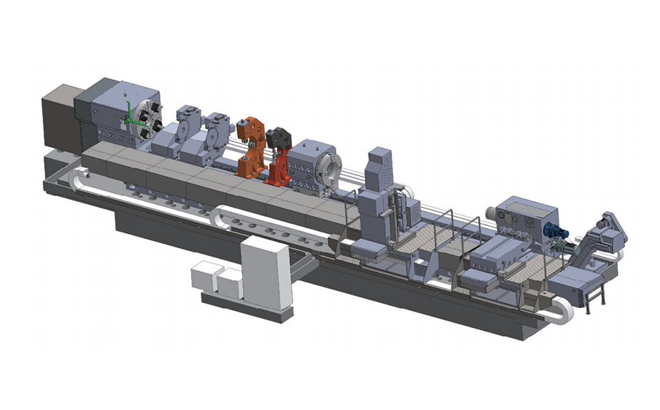 CK611-F series CNC heavy duty lathe