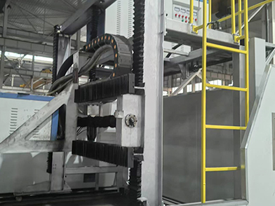 Intermediate frequency quenching machine