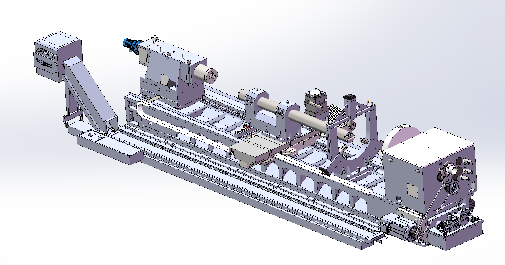 CTK611-T series CNC heavy duty lathe