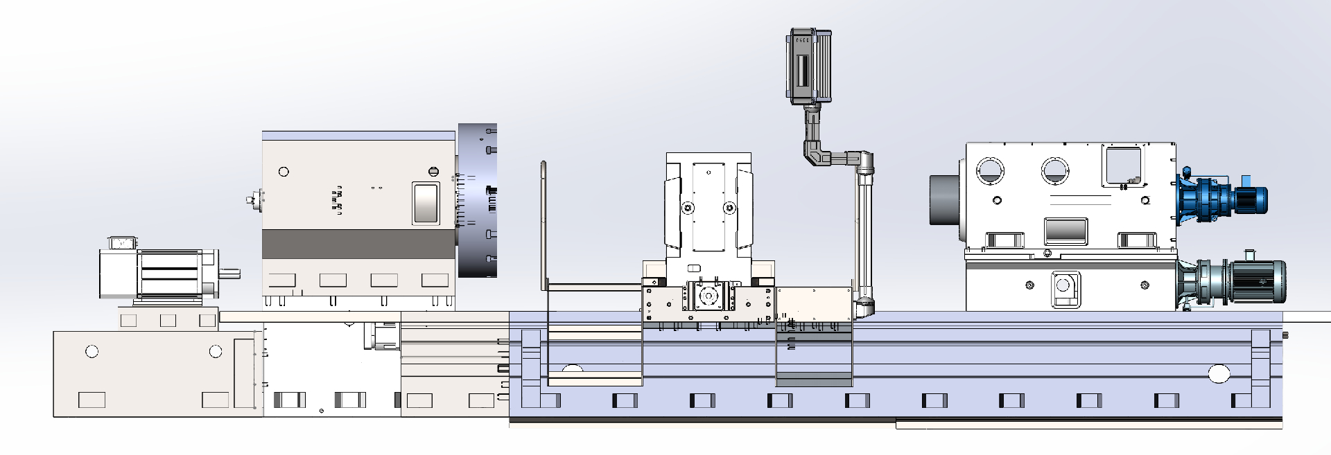 CK84- series CNC roll lathe