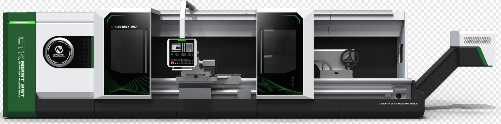 CTK61100/125/140L-6∽16M/6T  CNC Horizontal Large Lathe