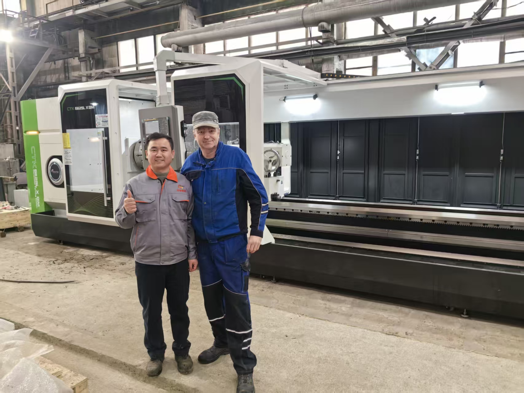 Every single time service for CNC large lathe will satisfy customer