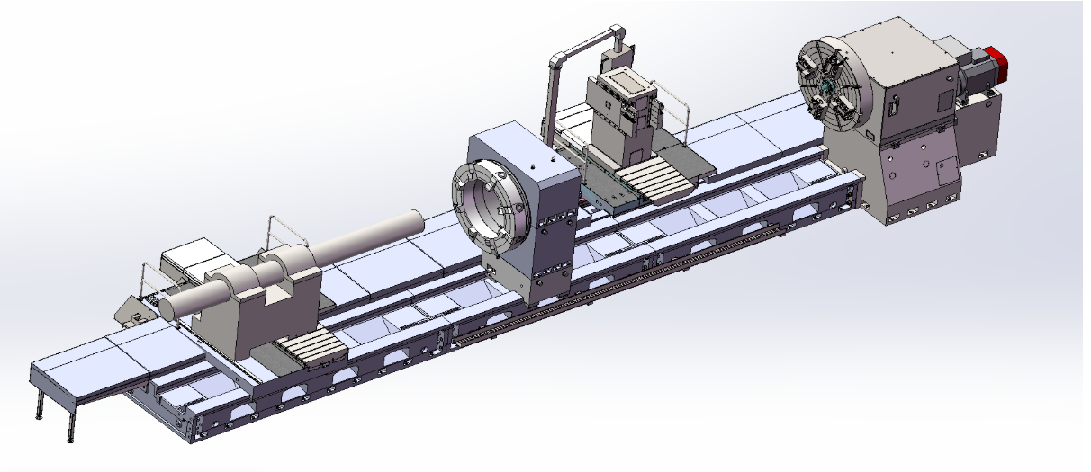 CNC Heavy duty lathe(loading capacity more than 25tons)
